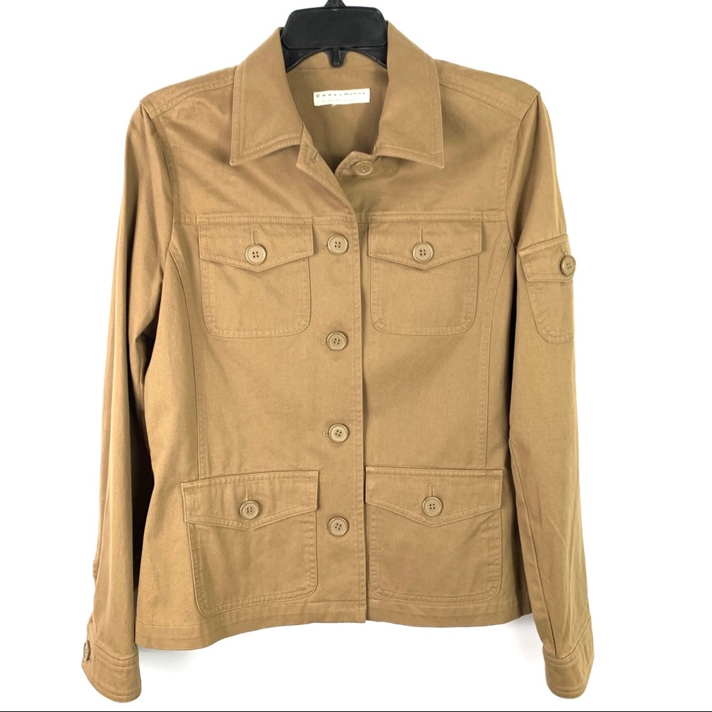 🌺 3/$20 Liz Claiborne Utility Jacket Size Large